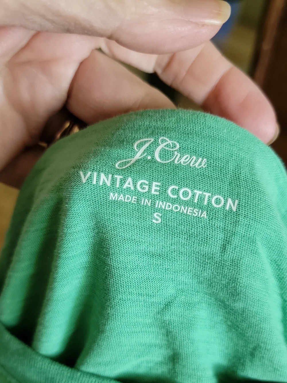 J Crew Reimagined Classic Women’s Short Sleeve Tee - Green